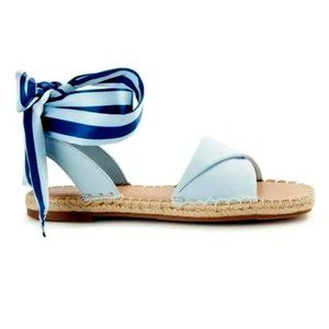 Scoop Womens Ribbon Ankle Tie Espadrille (10)